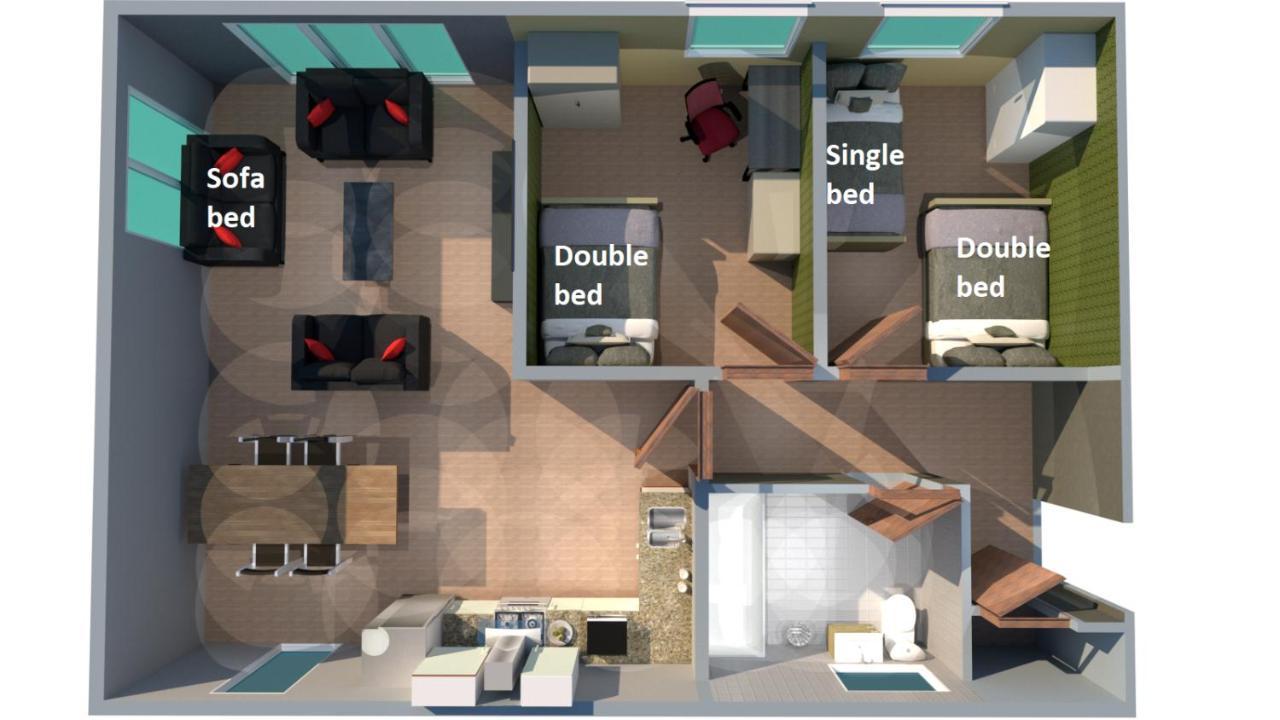 Sidemersey Livings - Ground Floor 2 Bedroom W Parking Sleep Up To 6 In L3 * Liverpool